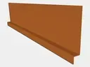 Copper Z Flashing