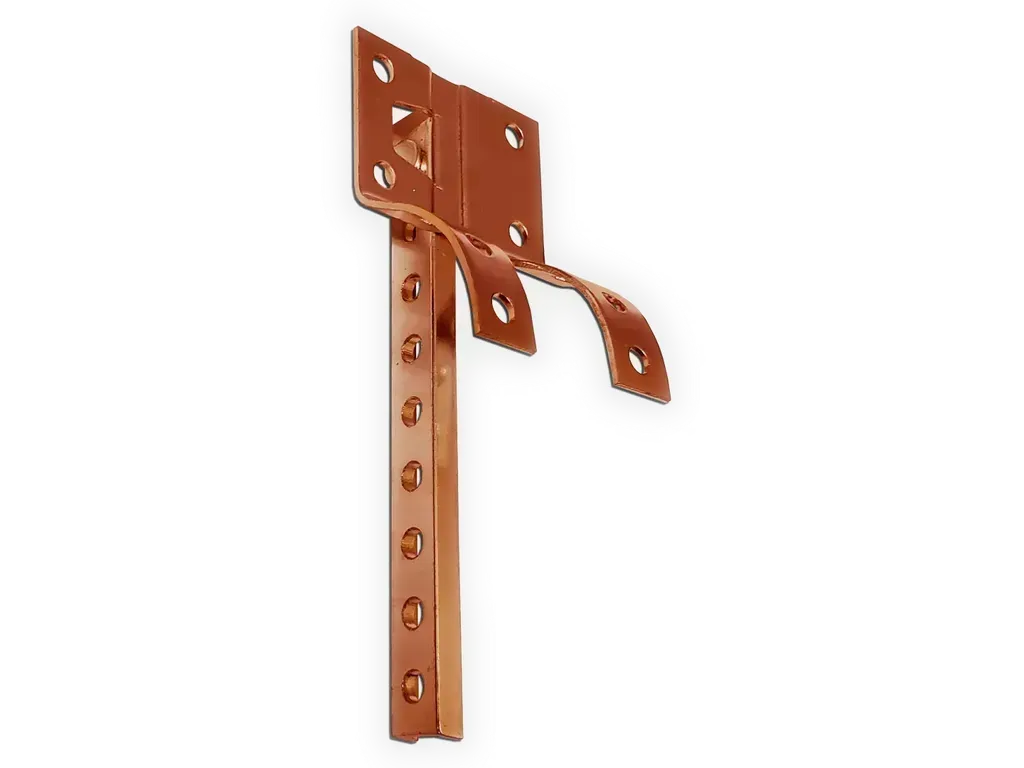 [GS06-10] Crown Molding Copper Shank #6 for Half Round Gutter Hanger