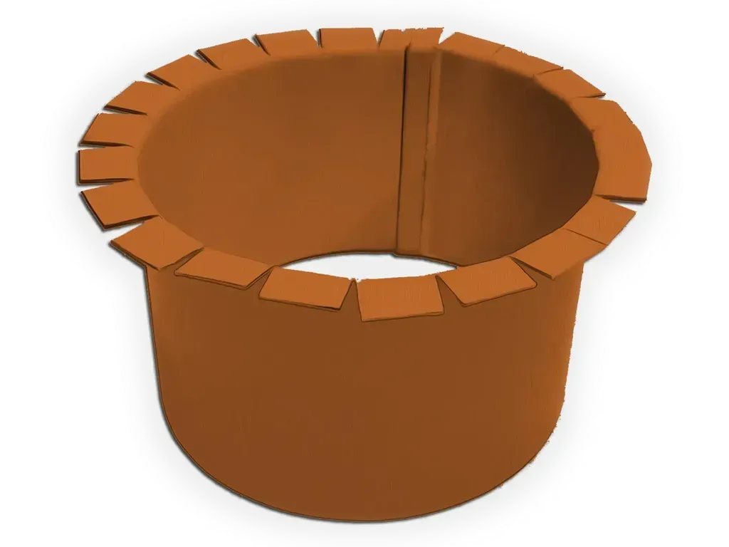 [GO0321-1001] Custom Round Gutter Outlet
Material: 16 oz. Copper
Size: 3"
