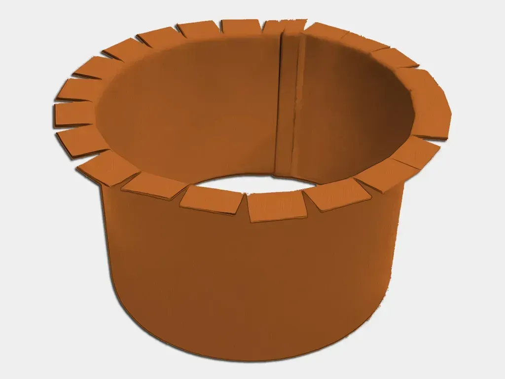 [GO0321-1001] Custom Round Gutter Outlet
Material: 16 oz. Copper
Size: 3"