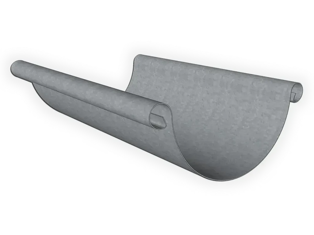 [GDB510-2002] Double Bead Galvalume Plus Half Round Gutter
Size: 5"
Length: 10'