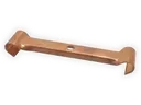 Double Bead Half Round Copper Gutter Hanger