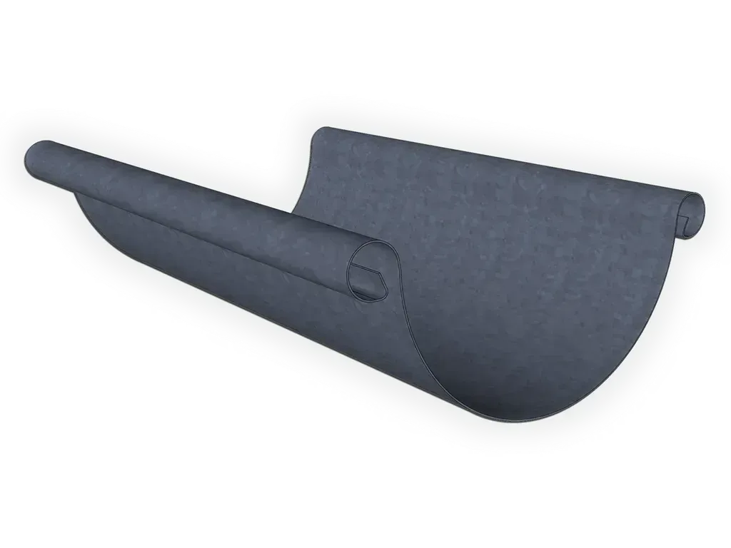 [GDB510-1301] Double Bead Lead Coated Copper Half Round Gutter
Material: 16 oz. Lead Coated Copper
Size: 5"
Length: 10'