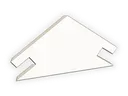 End Cap for Kynar Steel Vented Ridge Cap Flashing