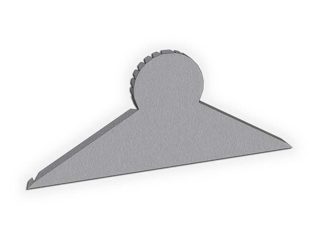 End Cap for Lead Coated Copper Ridge Roll Roof Flashing