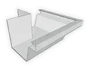 F-Style Galvalume Plus Industrial Box Gutter Outside Miter