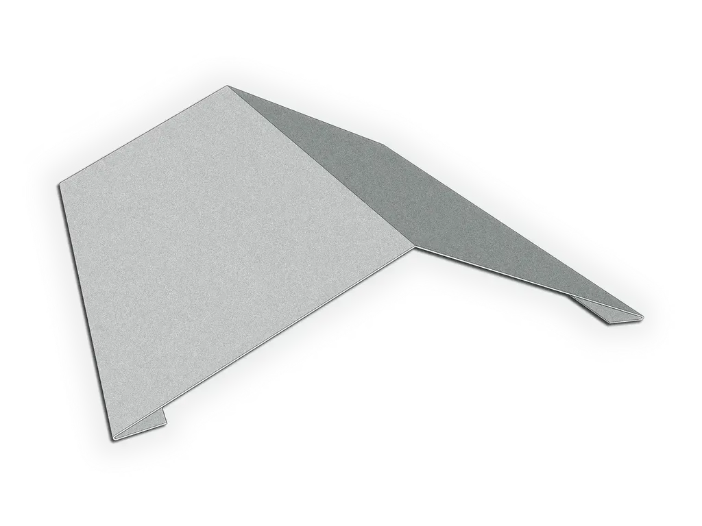 [FRC12-2002] Galvalume Plus Ridge Cap Roof Flashing
Material: 24 Gauge Galvalume
Size: Small
Product custom made to order: I understand this product is custom made to order and cannot be returned. All dimensions are approximate. Custom profiles may be rejected due to limitations in bending.