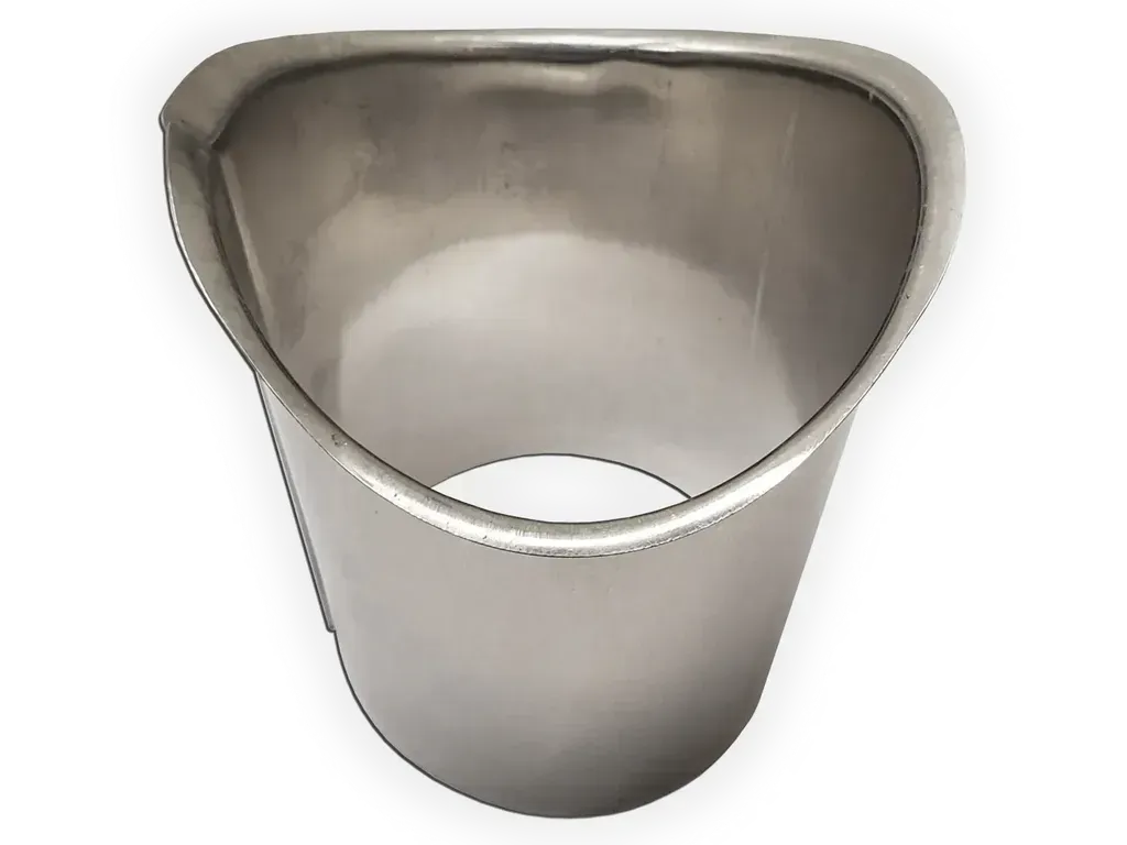 [GO0311-01] Half Round Gutter Aluminum B Style Gutter Outlet
Size: 3"