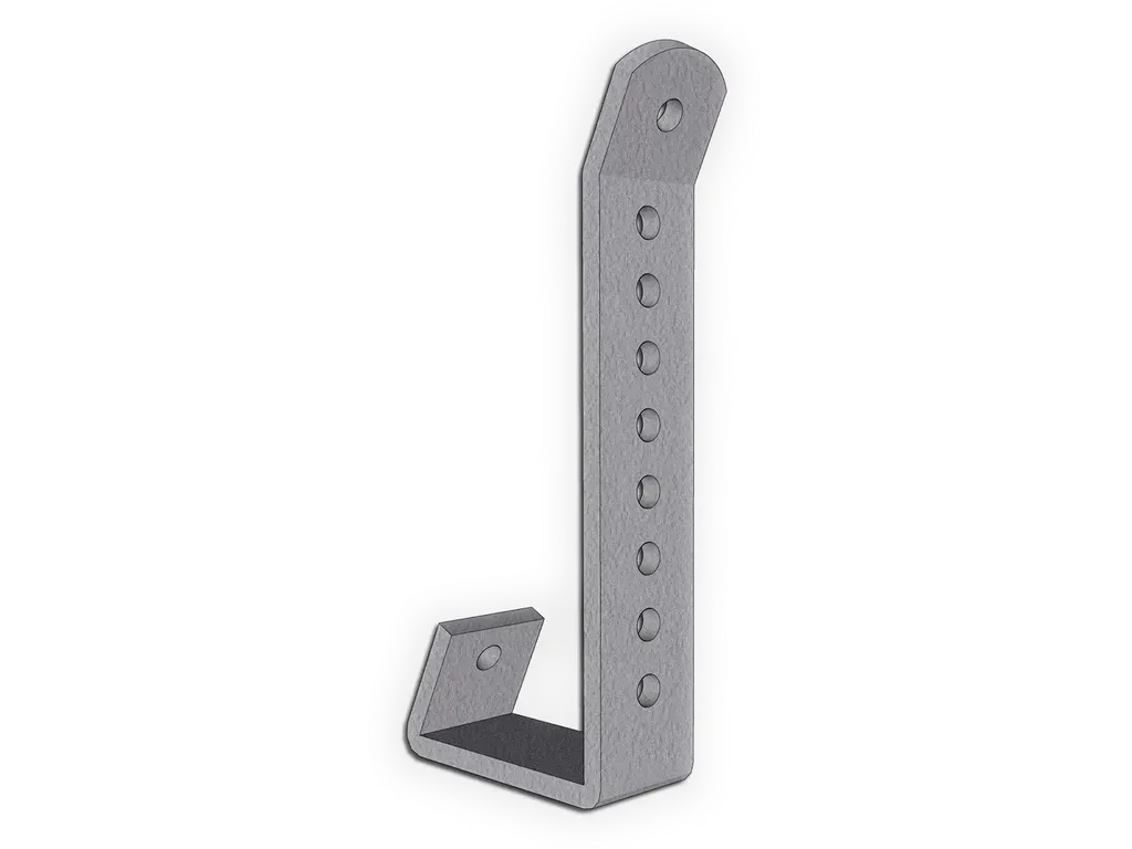 [GWLC1-13] Heavy Duty Lead Coated Copper Gutter Wedge for Angled Fascia
Material: 1/8" Copper Bar