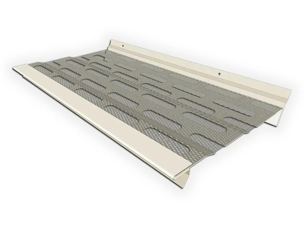 KM 0.027" Aluminum Gutter Screen