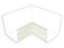 D-Style Kynar Steel Residential Box Gutter Inside Miter