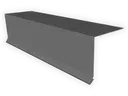 Lead Coated Copper Drip Edge with Kick