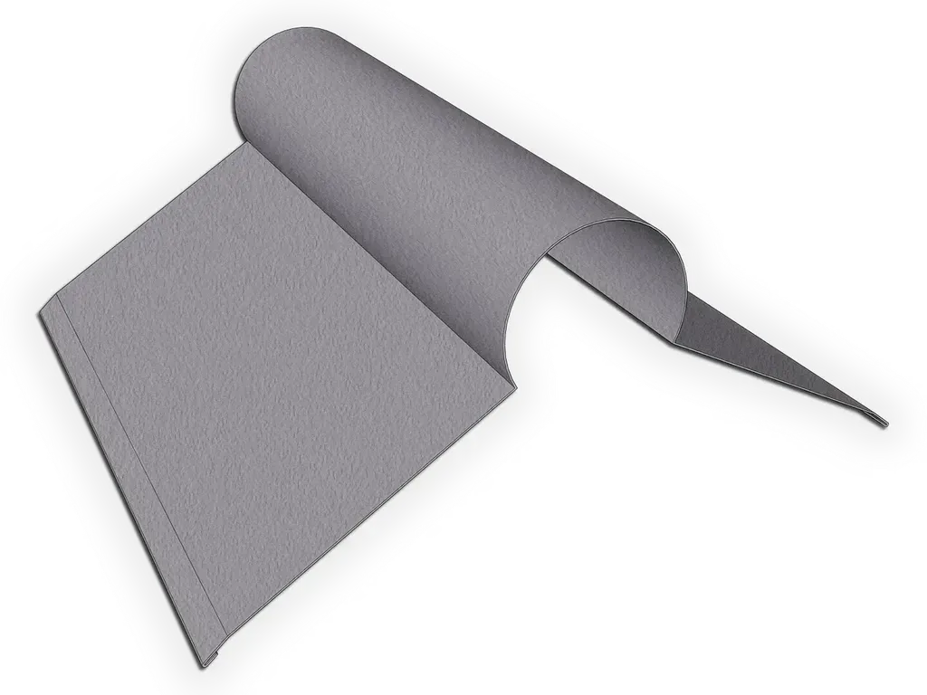 [FRR18-1301] Lead Coated Copper Ridge Roll Roof Flashing
Material: 16 oz. Lead Coated Copper - Out of Stock
Product custom made to order: I understand this product is custom made to order and cannot be returned. All dimensions are approximate.