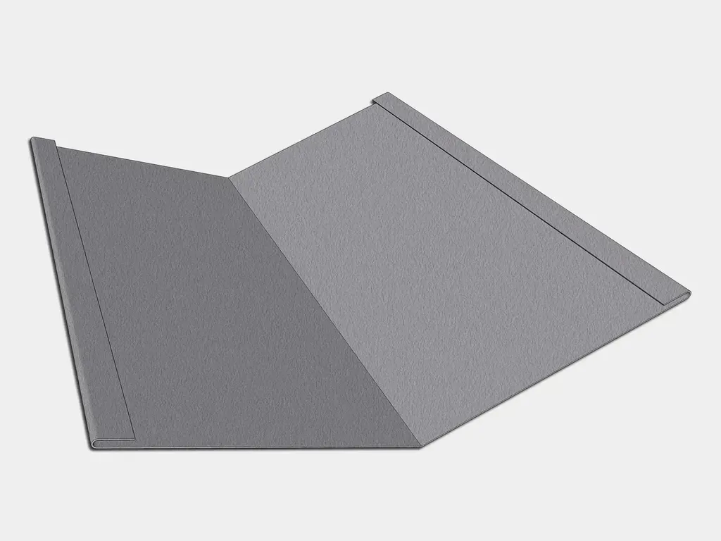 [FVV18-1301] Lead Coated Copper Standard Roof Valley Flashing
Material: 16 oz. Lead Coated Copper
Size: 18" Stock
Product custom made to order: I understand this product is custom made to order and cannot be returned. All dimensions are approximate. Custom profiles may be rejected due to limitations in bending.