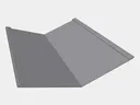 Lead Coated Copper Standard Roof Valley Flashing