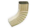 Square Corrugated 0.032" Kynar Aluminum Elbow (B) Style