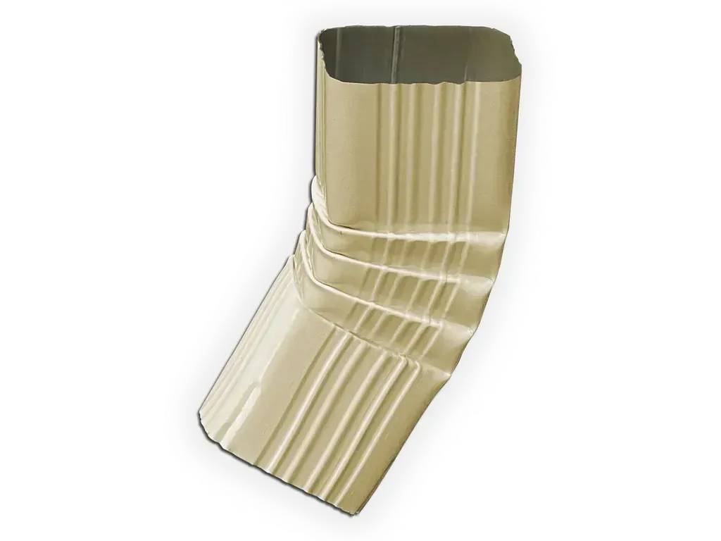 [EB34430LB-0301] Square Corrugated 0.032" Kynar Aluminum Elbow (B) Style
Size: 3" x 4"
Color: Almond
Angle: 30° (+$0.50)
Direction: Left