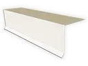 0.027" Aluminum Drip Edge with Kick