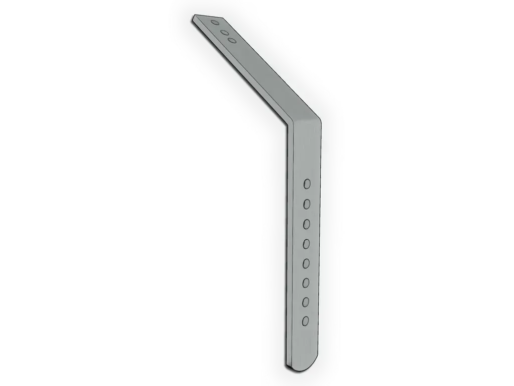 Aluminum Universal Roof Mount for Gutter Bracket