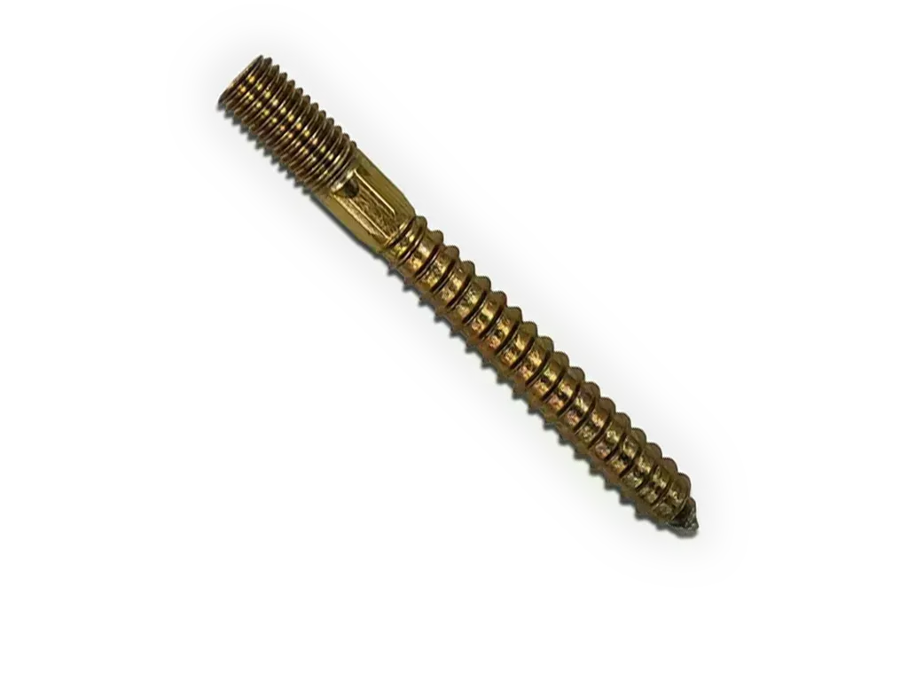 [BSM10x4] Yellow Galvanized Boltscrew M10 x4"