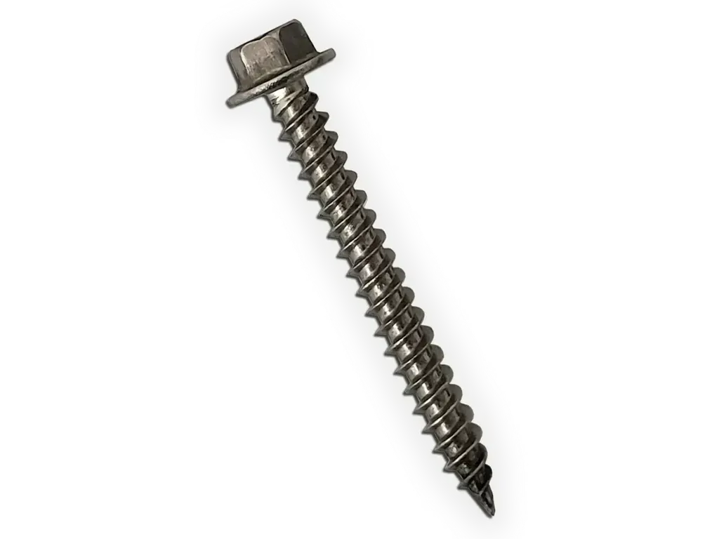 [SC1015-50] Stainless Steel #9 Hex Head Sharp Point Wood Screws
Size: 1.5"