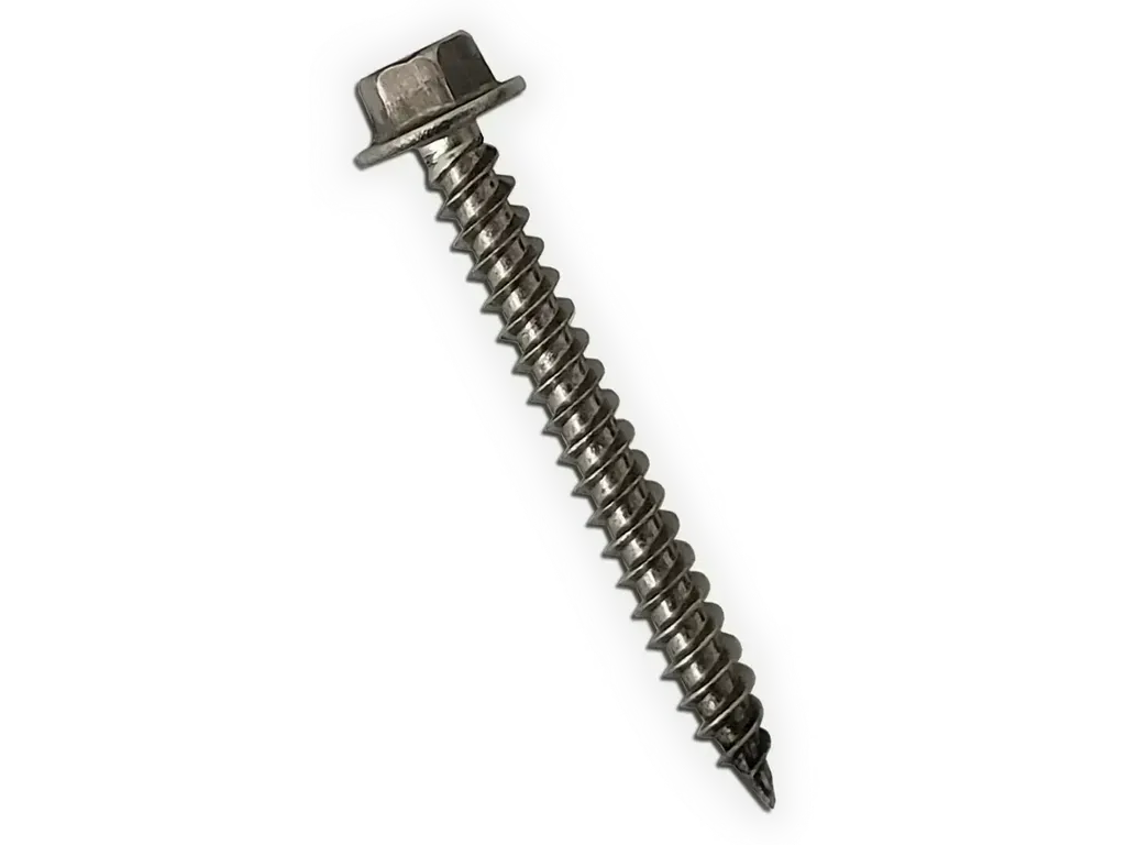 [SC1015-50] Stainless Steel #9 Hex Head Sharp Point Wood Screws
Size: 1.5"