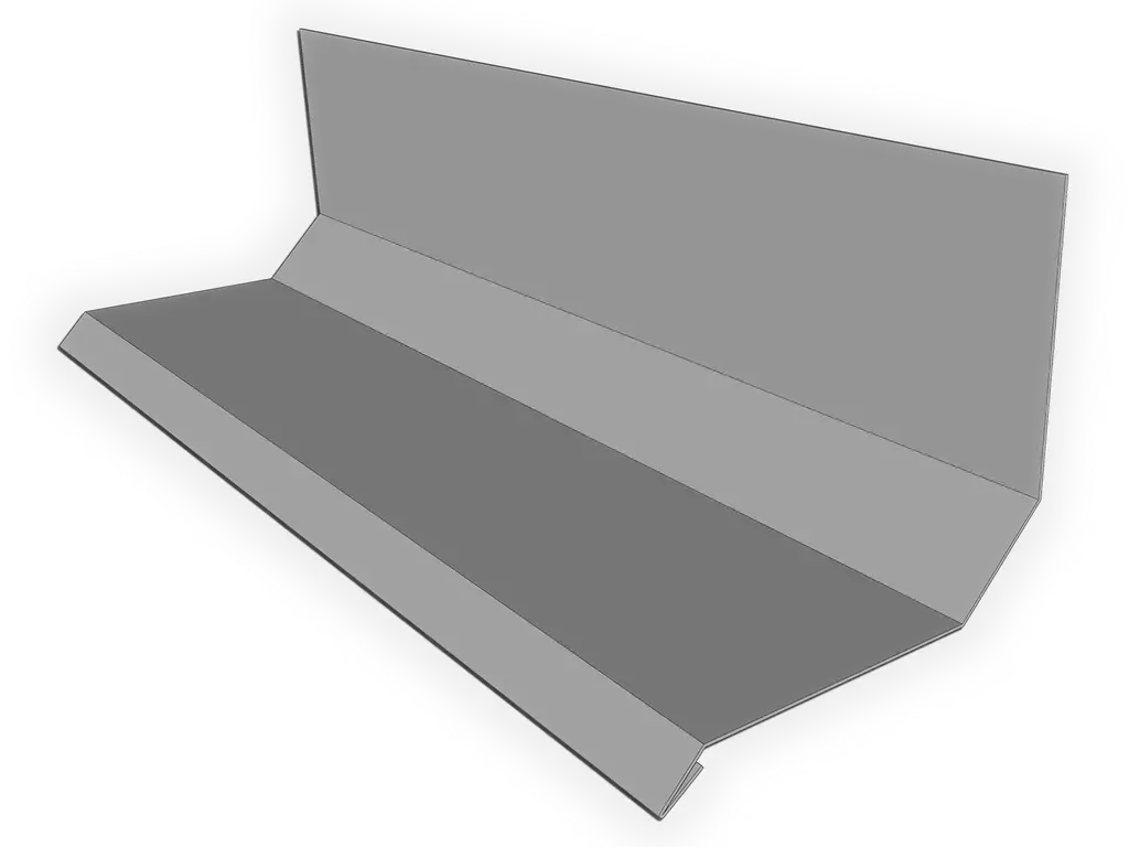 Through Wall Masonry Flashing with Drip Edge