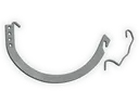 Aluminum Gem Circle Half Round Gutter Hanger