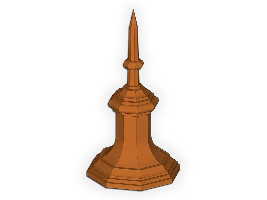 [FN003-1001] The Majestic Finial
Material: 16 oz. Copper
Product custom made to order: I understand this product is custom made to order and cannot be returned.