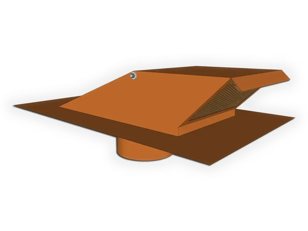 [BV2042-1001] Premium Box Vent
Material: 16 oz. Copper
Size: 4"
Screen Type: Copper Wire Screen Mesh