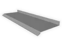 Custom Stainless Steel Masonry Drip Edge with Back
