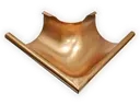 Seamless Euro Bead Half Round Copper Gutter Outside Miter