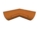 Euro Bead Copper Half Round Gutter Inside Miter