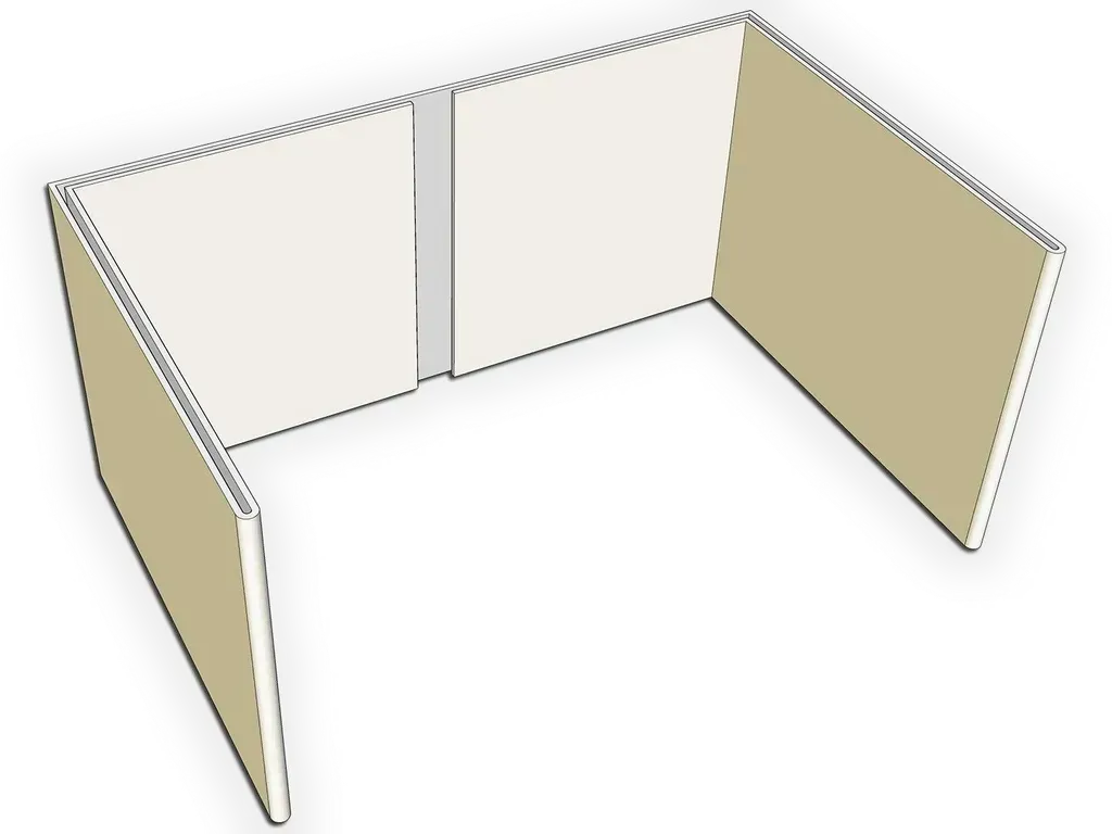 Hidden Mount 0.032" Kynar Aluminum Downspout Strap