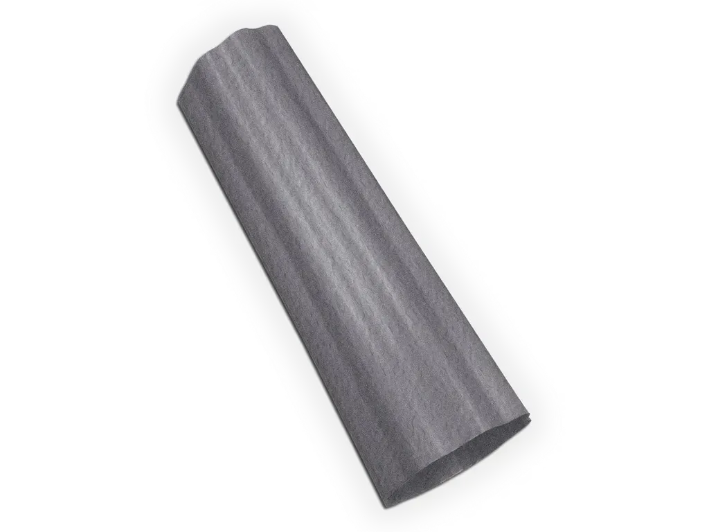 Round Corrugated Lead Coated Copper Downspout