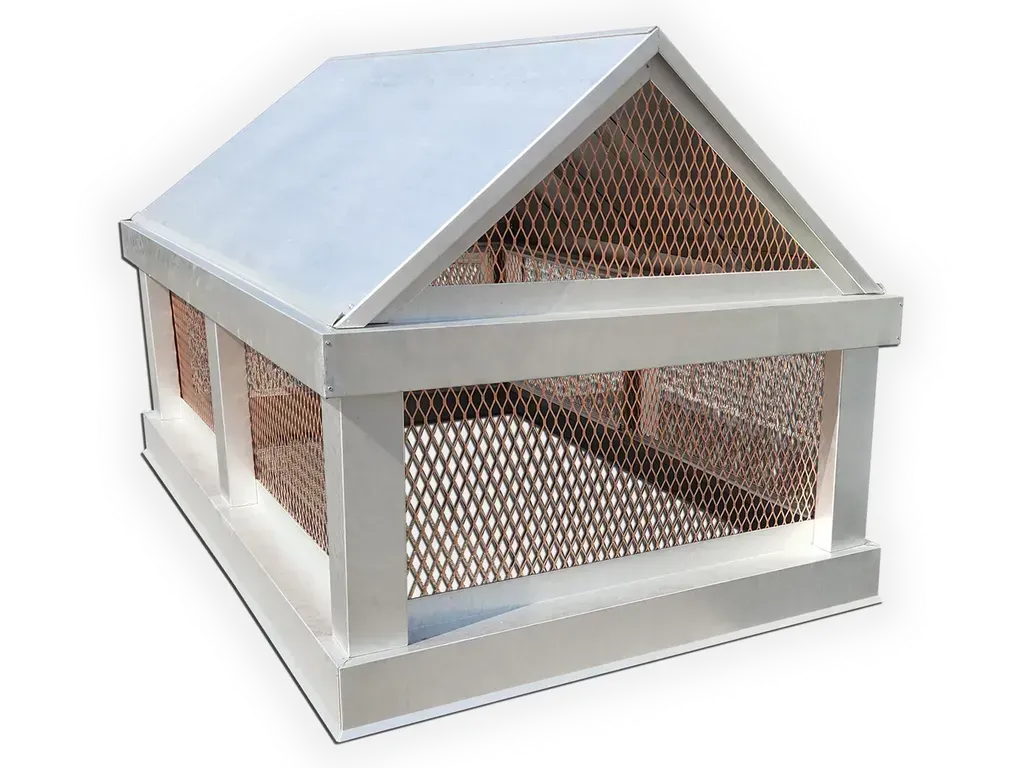 Roman Gable Roof Chimney Cap