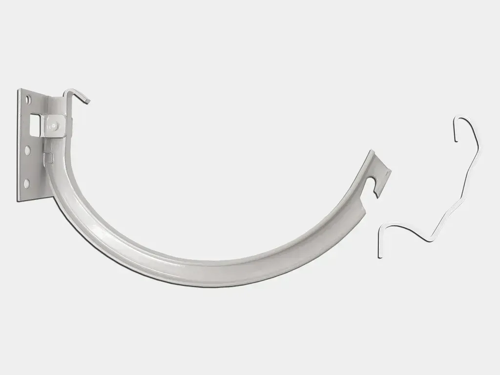 K&M Sheet Metal #10 Combo Shank and Circle Aluminum Hanger - White (High Gloss)