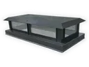 Simple Multi Flue Flat Roof Chimney Cap