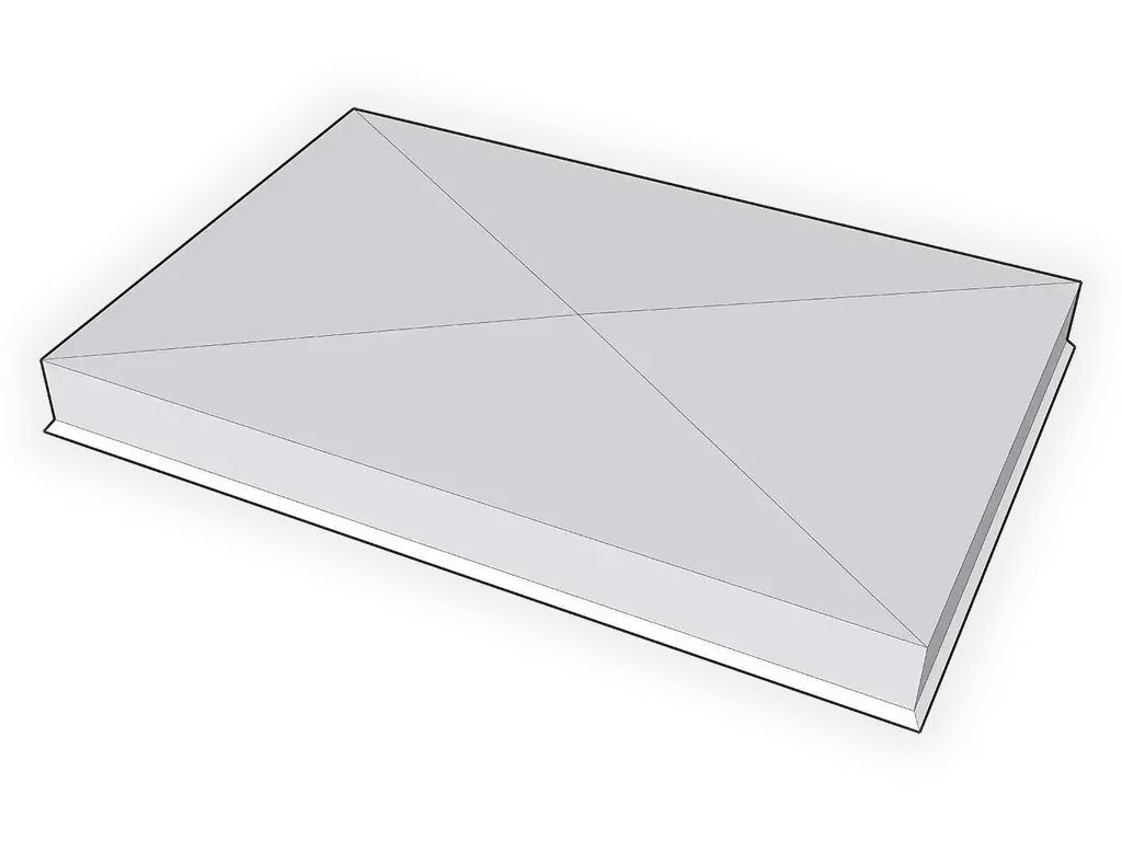 Chimney Chase Cover in Aluminum, Copper, Stainless Steel