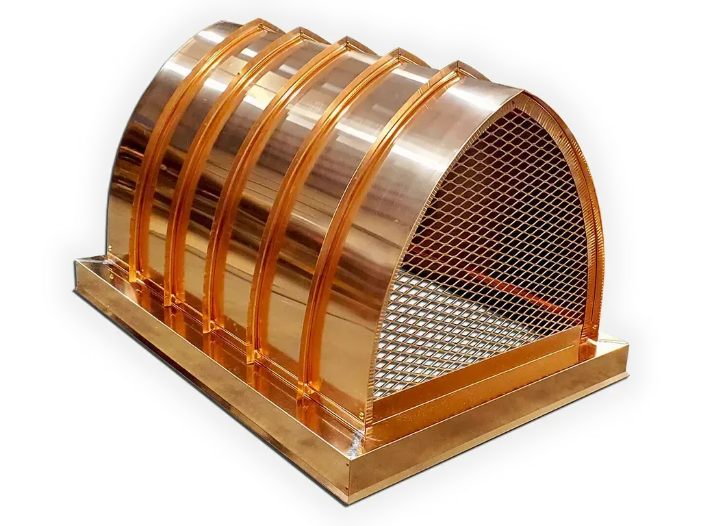 Cathedral Chimney Cap - Copper, Aluminum, Stainless Steel
