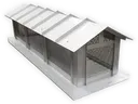 Rake Standing Seam Roof Chimney Cap