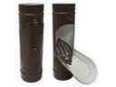 Plain Round Kynar Steel Downspout Cleanout
