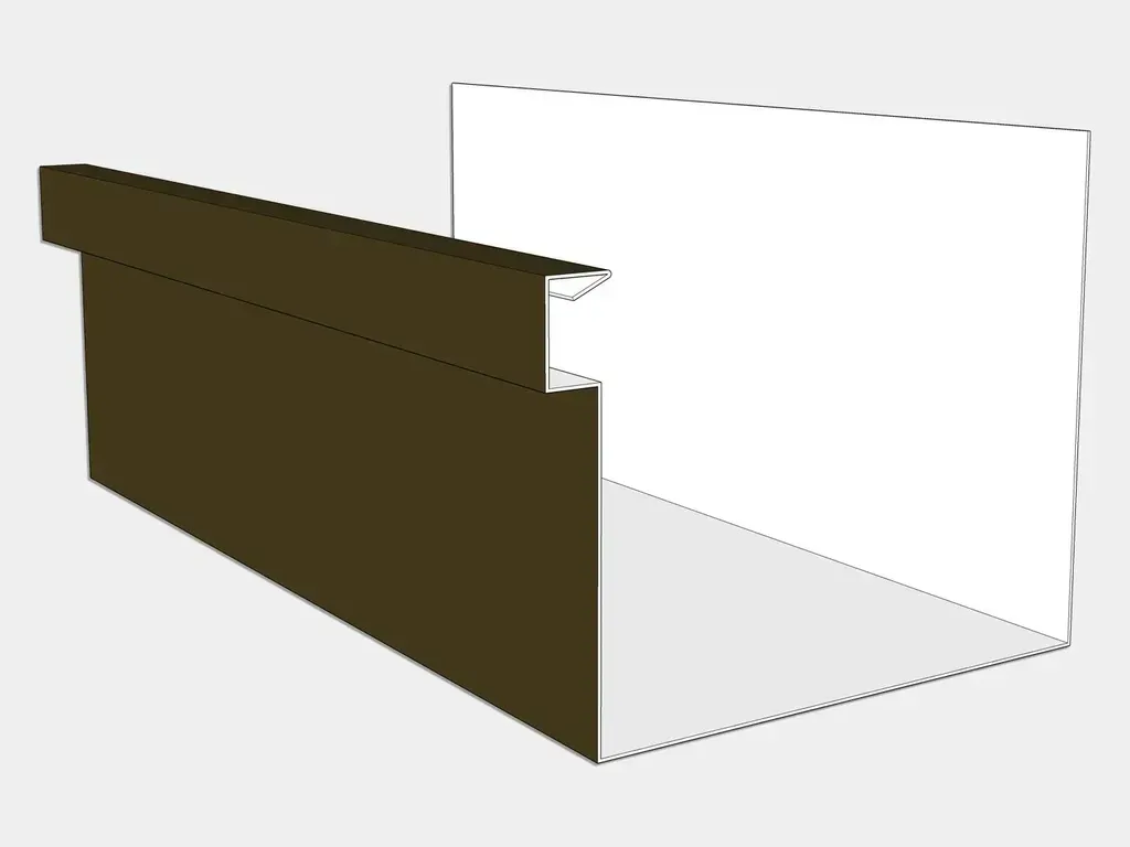 [GBA-40] A-Style 24 Gauge Kynar Steel Commercial Box Gutter
Size: Choose Size
Color: Almond