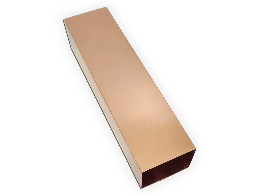 Plain Square Copper Downspout