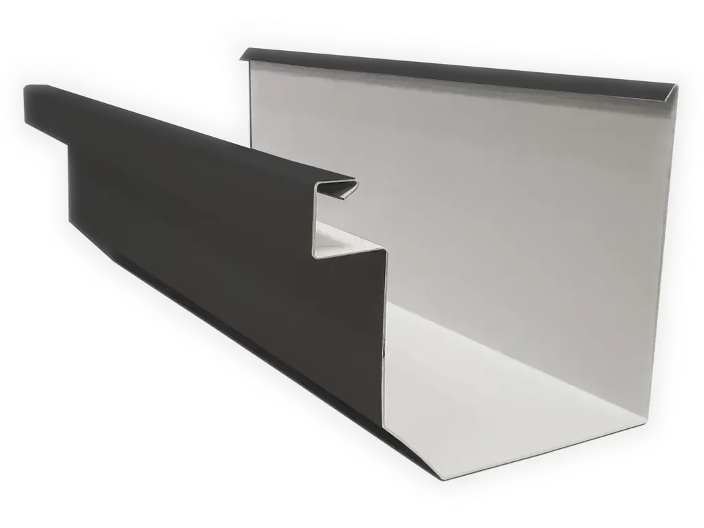 [GBD510-40] 24 Gauge Kynar Steel Residential Box Gutter