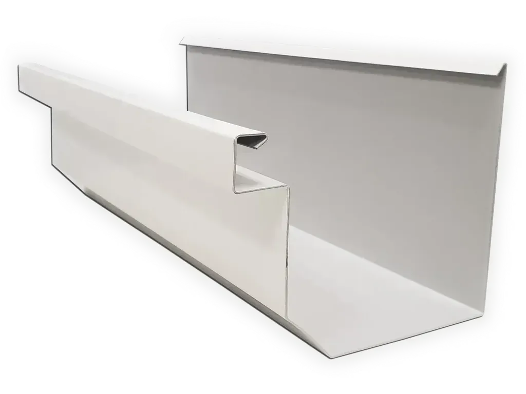 D-Style 0.032" Aluminum Kynar Residential Box Gutter