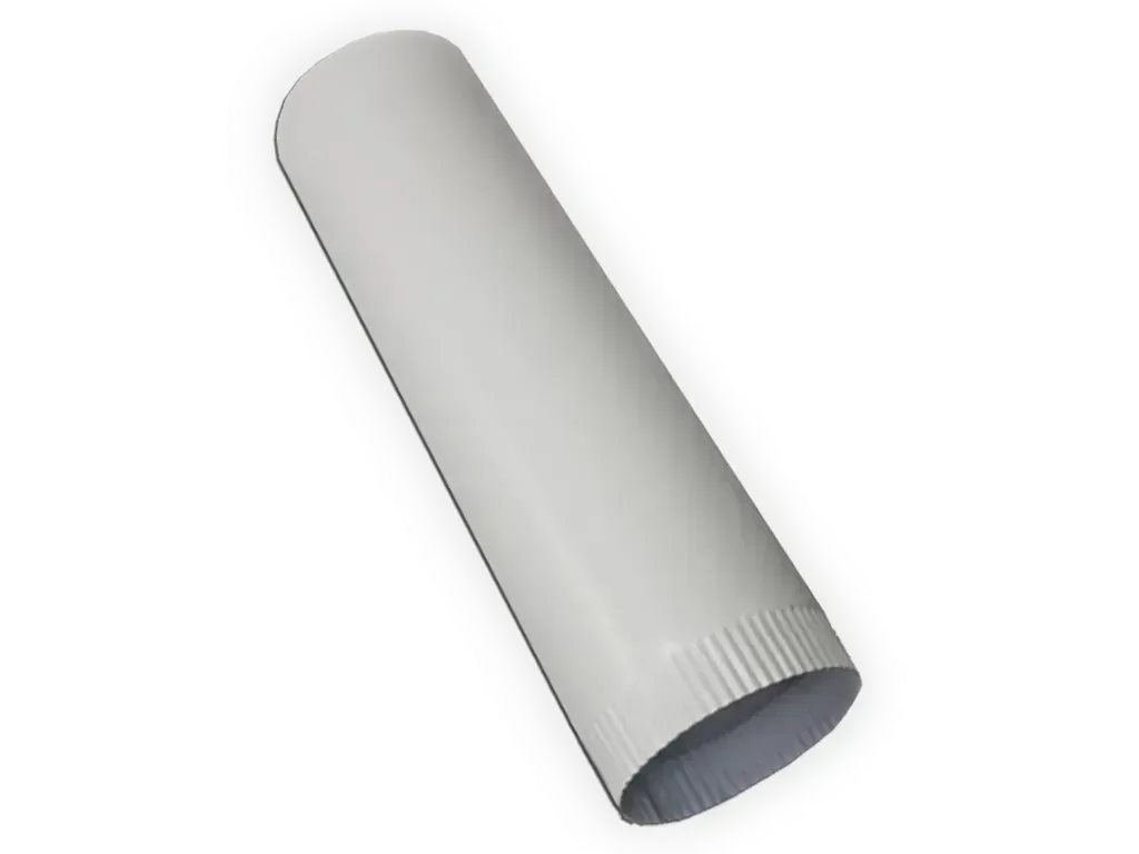 [DS001-02] Plain Round 0.027" Aluminum Downspout
