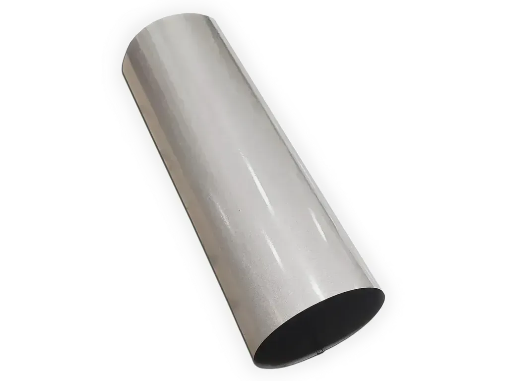 [DS001-50] Plain Round Stainless Steel Downspout