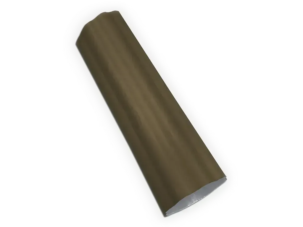 [DS043-40] 4" Round Corrugated Kynar Steel Downspout