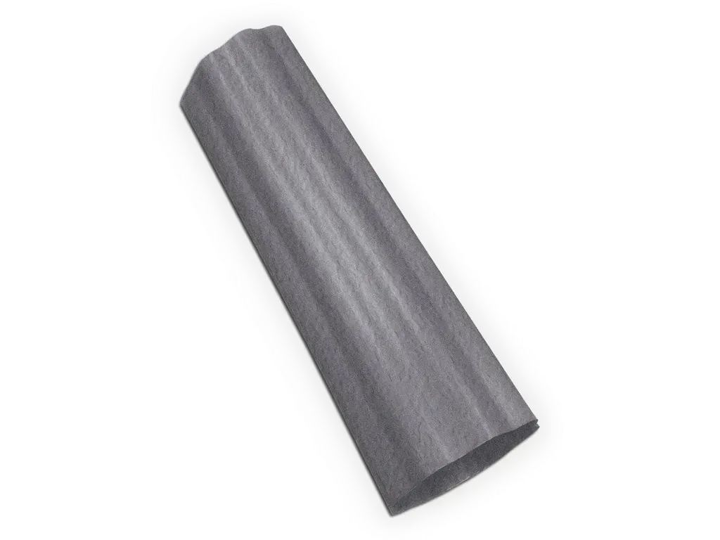 Round Corrugated Lead Coated Copper Downspout